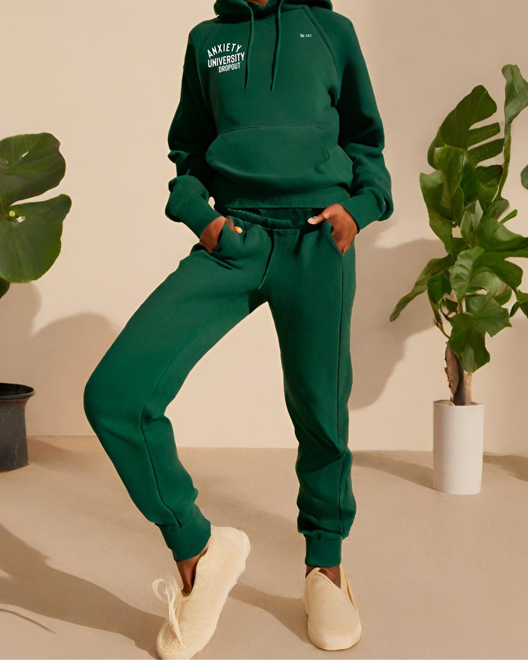 Anxiety Dropout ~ Silk Fleece Comfy Sweatsuit – 3cali